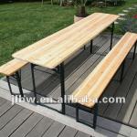 German Style Folding Wooden Beer Table and Bench Set-BWL-220-50