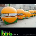 outdoor fiber resin juice kiosk-FG13073101