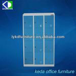 OEM 12 door storage locker with vent and label tray/knock down&amp;assemble within 5-10 minutes-KD024