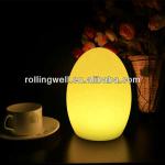 2013 New fashion EGG soft PVC LED color change lamp