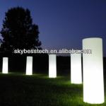 hot sale decoration led light columns,plastic light columns