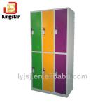 Luoyang Colorful 6 Door Steel Gym Locker