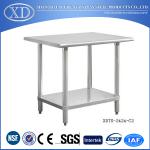 stainless steel work table with splash back-XDTS-2460-E2