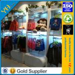 Free design retail Clothing Store Furniture/2014 Customized MDF store furniture with spot lights /display clothing cabinet /disp-F005