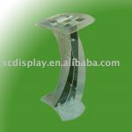 Floor Standing Clear Acrylic Lectern-XC-LE0002