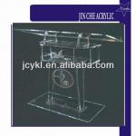 Modern acrylic glass podium-R-0024