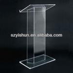 Customized acrylic lectern acrylic rostrum podium lectern