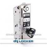 Modern Silver Chrome Coin lock / Coin Return Lock for Locker