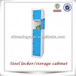 Colorful 5 tier metal closet furniture steel locker cabinet-CC-5T