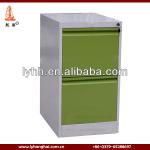 Commercial cost-effective green 2 tiers A4 document and folder storage use steel drawer filling cabinet,2 drawer file cabinet