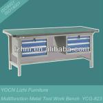 Double Tool Cabinet Light Duty Metal Industiral Workbench YCG-823