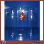 Waterproof Acrylic Lucite Plexiglass Church Pulpit/ Lectern Podium With Logo-MW-LC-060