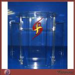 Waterproof Acrylic Lucite Plexiglass Church Pulpit/ Lectern Podium With Logo