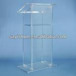 Manufacturing customized acrylic lectern acrylic church podiums-JLP020