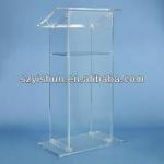 Manufacturing customized acrylic lectern acrylic church podiums