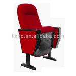 Luxury Movable Auditorium chairs /Folding Cushion Auditorium seats with plastic shell