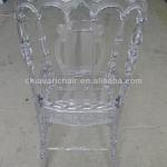 crystal royal chair /crystal clear wedding chair