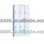 6 door metal locker