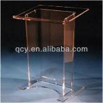 QCY-APD-004 Special offered exqusite acrylic clear podium-QCY-APD-004