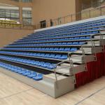 Basketball trainning court retractable tribune factory JY-706