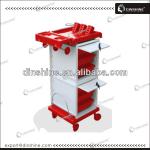 Beauty salon spa 6 drawers lockable hair salon trolley wholesale