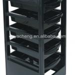New PP material five trays cheaper price hair salon trolley-YC-109