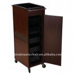 Green and simple design salon cabinet salon trolley