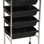 Stainless steel frame beauty salon trolleys-MY-G021