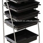 Stainless steel salon trolley MY-G009-MY-G009