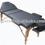 wooden portable massage bed