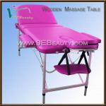 2014 used beauty portable massage table &amp; massage bed &amp; salon furniture with CE-EB-L08