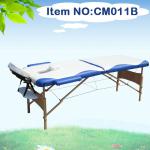 2013 wooden massage bed / massage table / heated spa table bed