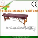 Hand-held Wooden Base with Face Hole Foldable Massage Table(CE Approval)-LV-804 foldable massage table