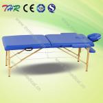 THR-WT002C Portable folding wooden massage bed