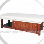 11D08B Wooden Massage Table of salon furniture