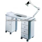 Movable nail manicure table MT003 with dust collector