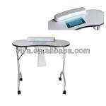 VY-8607B portable white manicure table/ nail table-VY-8607B