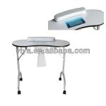 VY-8607B portable white manicure table/ nail table