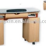 Marble top newest style nail table kzm-N027-KZM-N027