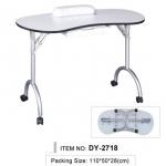 2014 factory wholesale white modern portable manicure table from yiwu china-