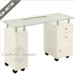 GlassTop Beauty Table for Manicure