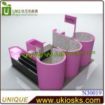 Stylish nail cabinet, modern pedicure chair of nail salon furniture with customize design