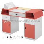 pink nail manicure tables for sale HB-K1051