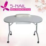 Nail art table with dust collector, portable nail manicure table