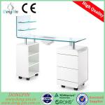 glass nail table manicure tables salon furniture