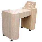 Solid Wood Modern Salon Furniture Nail Table