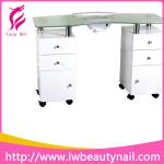professional manicure table with vacuum