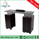 black color manicure table for cheap-DP-3438 manicure table