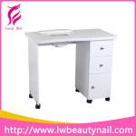 Professional Beauty Salon Nail Table With Nail Dust Collector-LW-L001