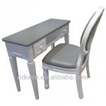 Painted finish acetone proof Nail technician tables used nail salon equipment F-5718-2 &amp; DS-9242-F-5718-2 &amp; DS-9242